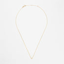 Solitaire Necklace D0,08/1 - Yellow Gold 375/1000