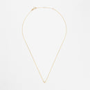 Solitaire Necklace D0,08/1 - Yellow Gold 375/1000