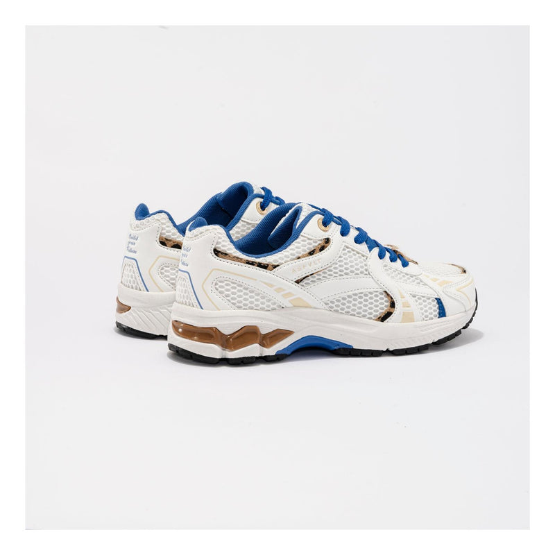 Sneakers City Run White-Leopard-Blue