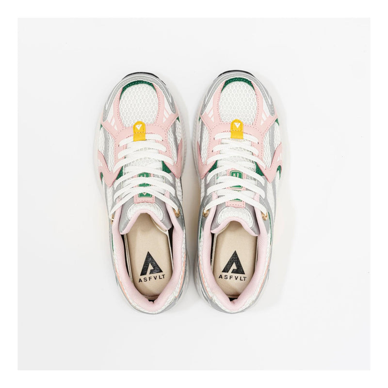 Sneakers City Run White-Leopard-Rose