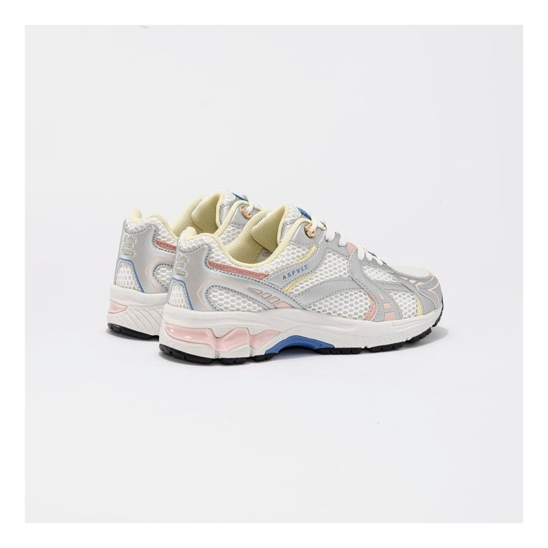 Sneakers City Run Silver-Blue-Pink-Yellow