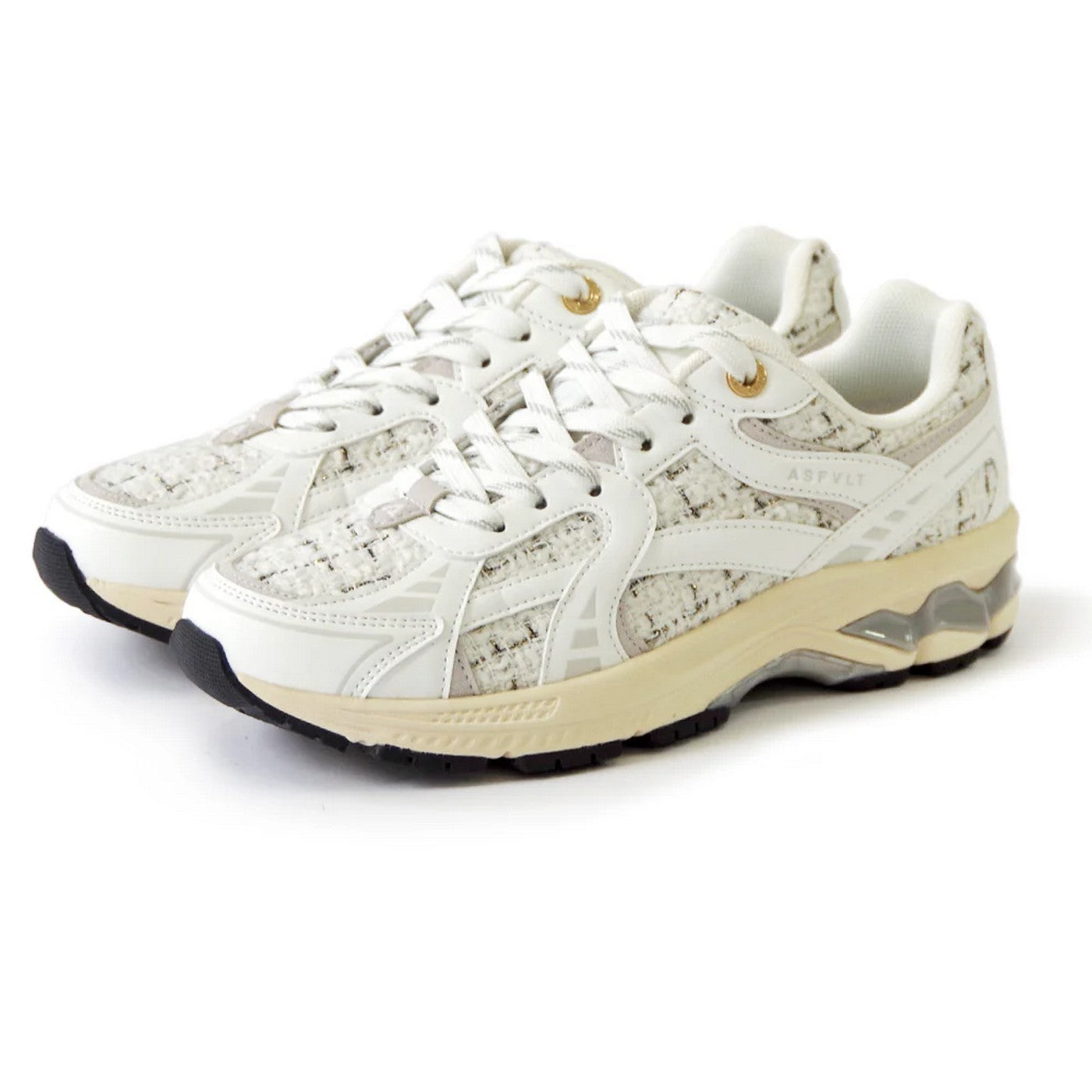 Sneakers City Run - White-Tweed