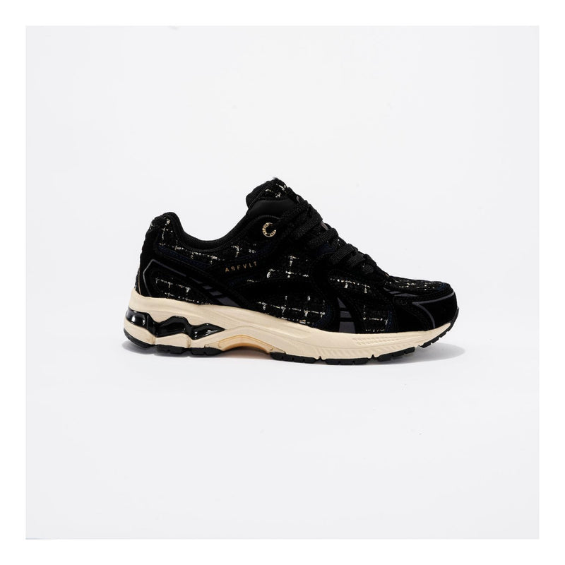 Sneakers City Run Black-Tweed