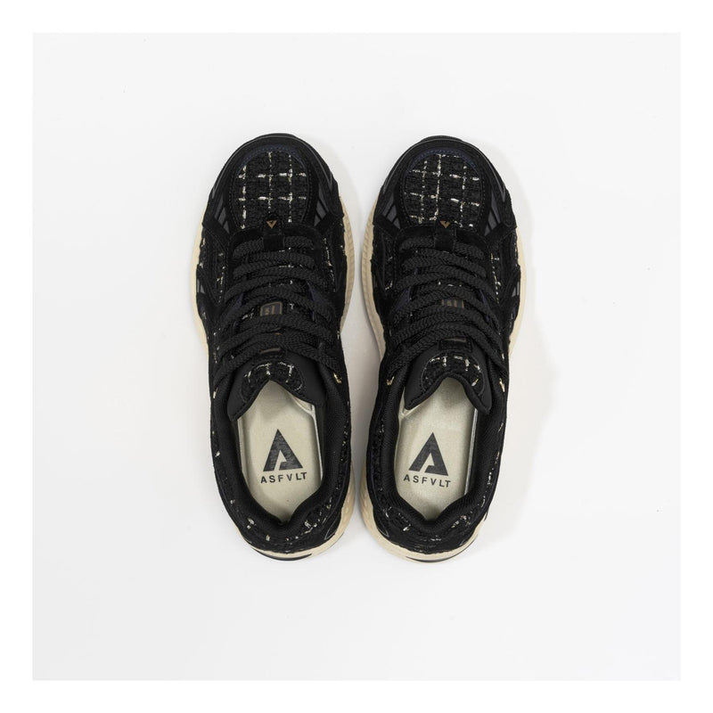 Sneakers City Run Black-Tweed