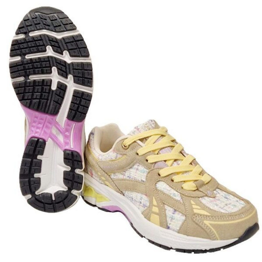 Sneakers City Run - Off White / Tweed/Lavender