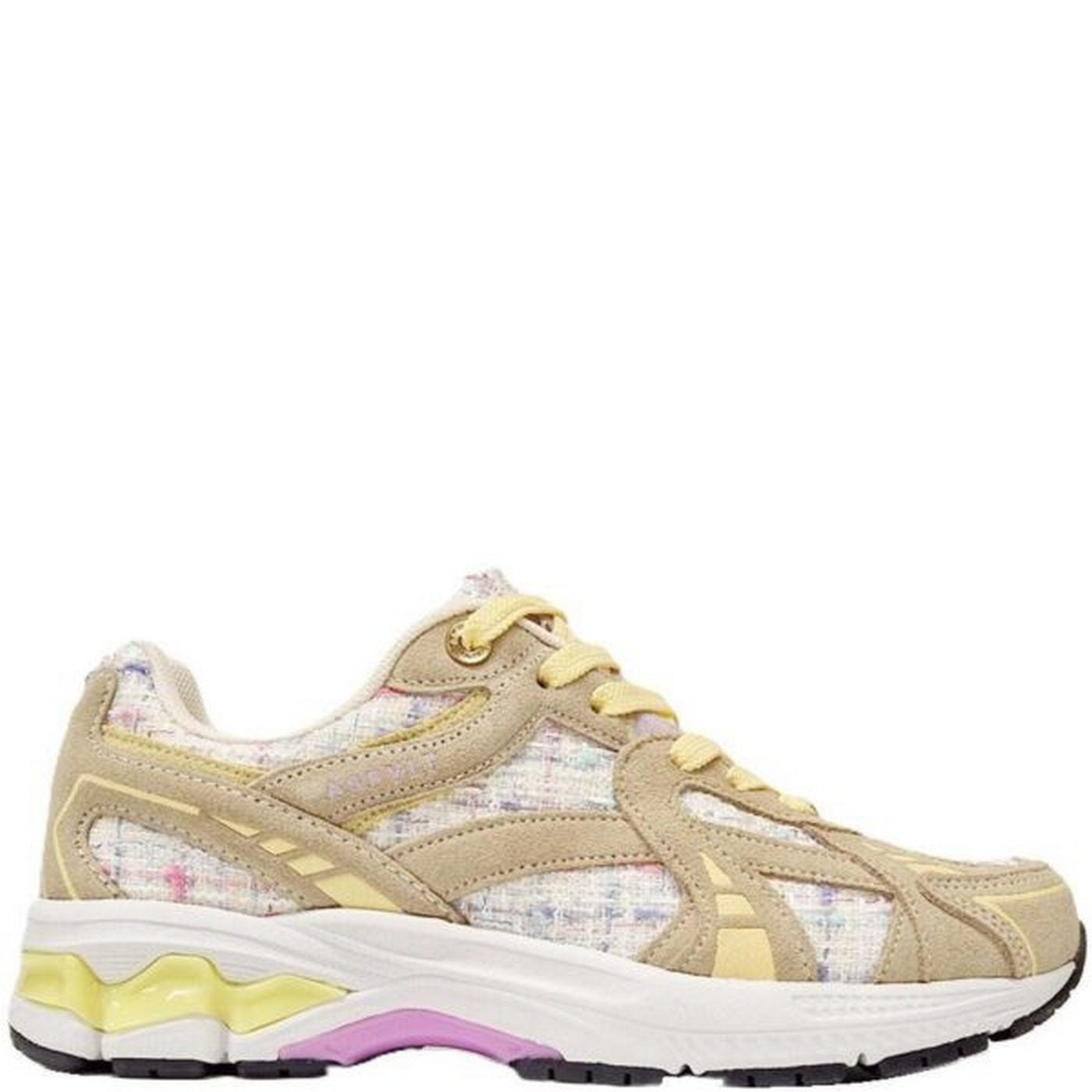 Sneakers City Run - Off White / Tweed/Lavender