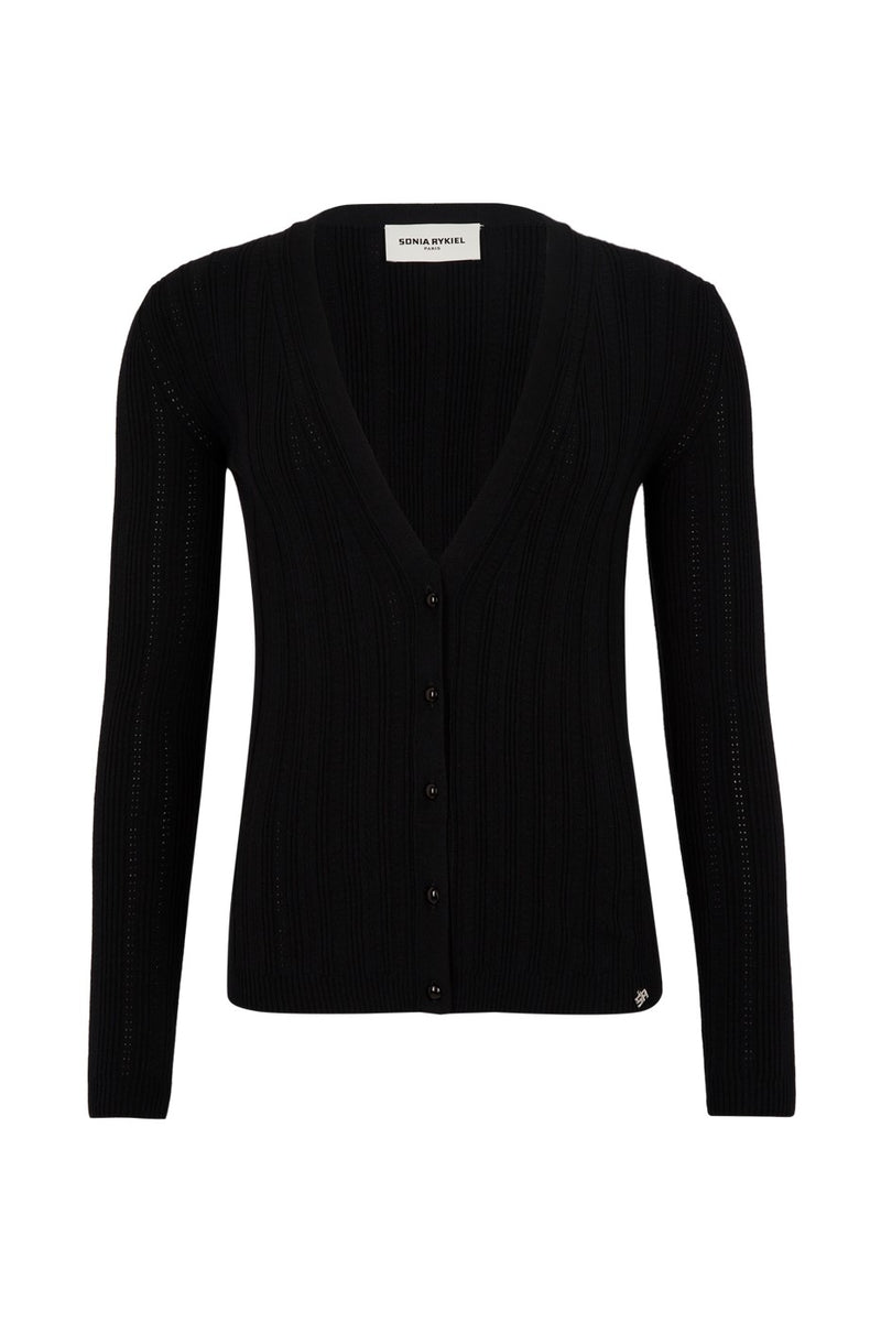 Cardigan - Noir - Femme