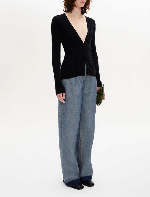 Cardigan - Noir - Femme