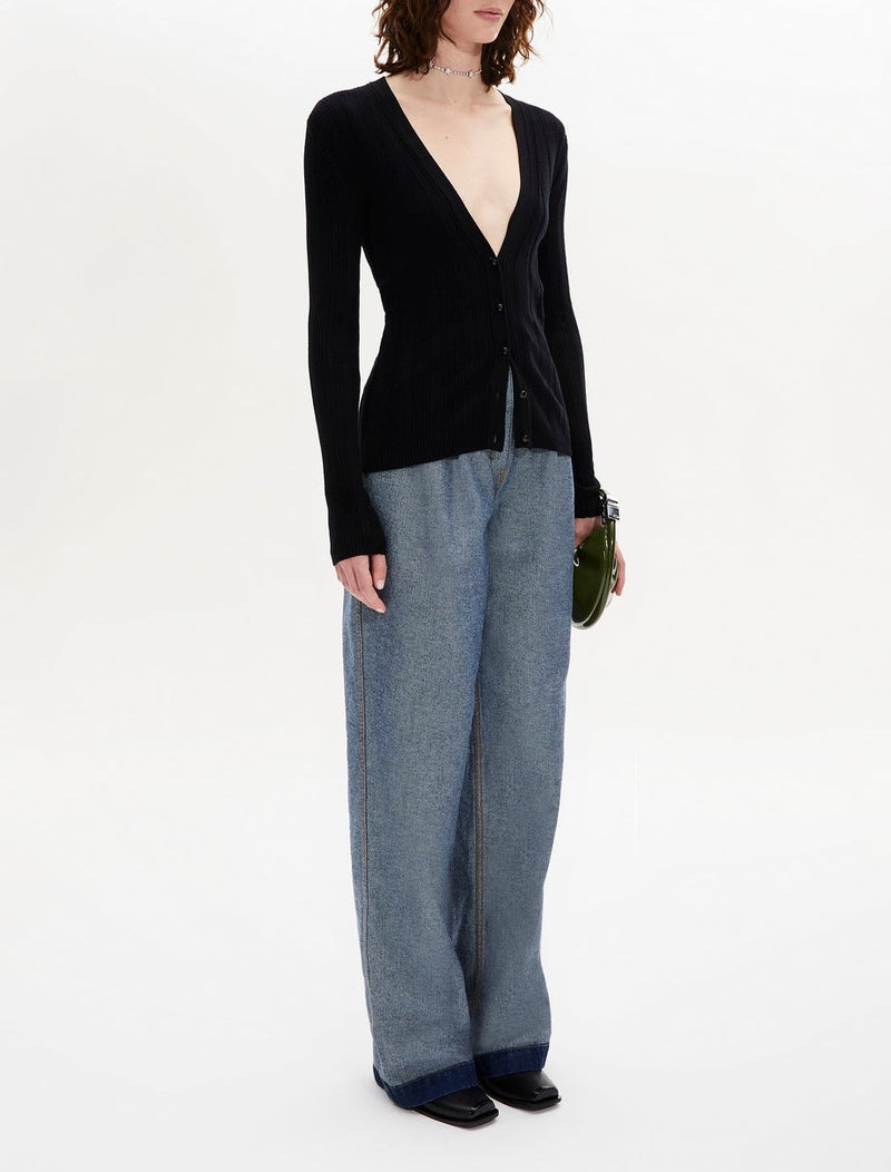 Cardigan - Noir - Femme