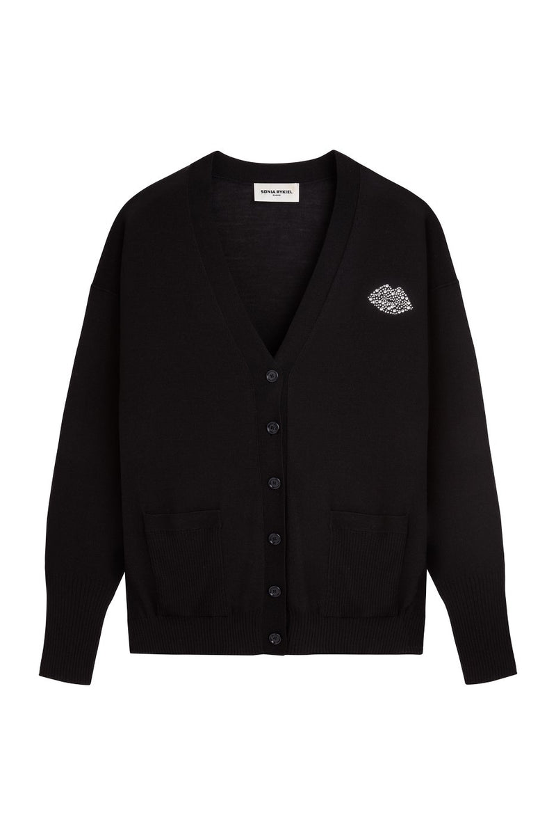 Cardigan - Noir - Femme
