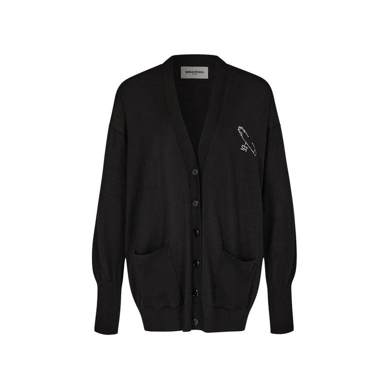 Cardigan - Noir - Femme