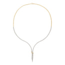 Collier "Nos Chemins" Or Bicolore 375/1000