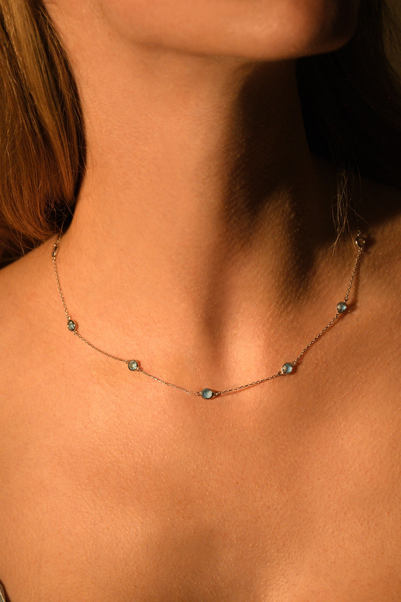 Collier "Colors" Topaze 3,15/9