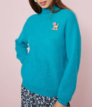 Pull Crabouille - Turquoise