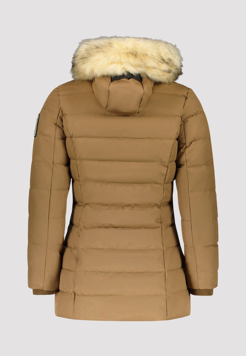 Doudoune Crans Montana Kids - Camel - Enfant Fille