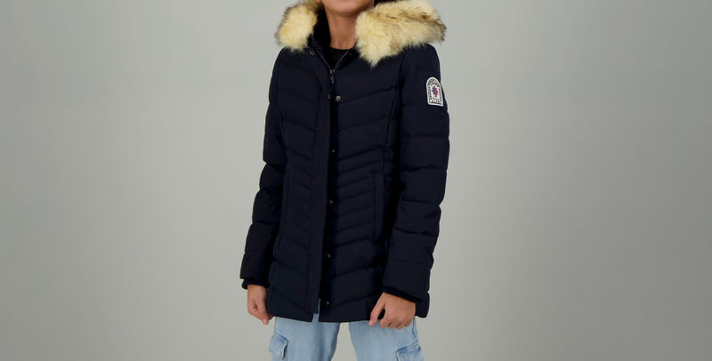 Doudoune Crans Montana Kids - Navy - Enfant Fille