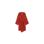 Hooded Cotton Gauze Kimono - Crawl - Burnt Earth