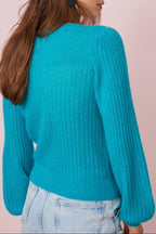 Gilet Crazou - Turquoise