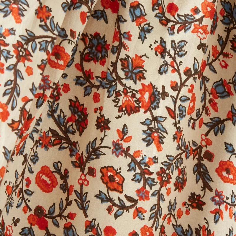 Caramel - Set Blouse Et Bloomer Sana Cream Floral