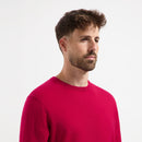 Pull Crew Neck 100% Merino - Pepper Red