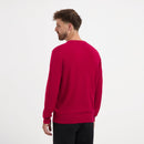 Pull Crew Neck 100% Merino - Pepper Red