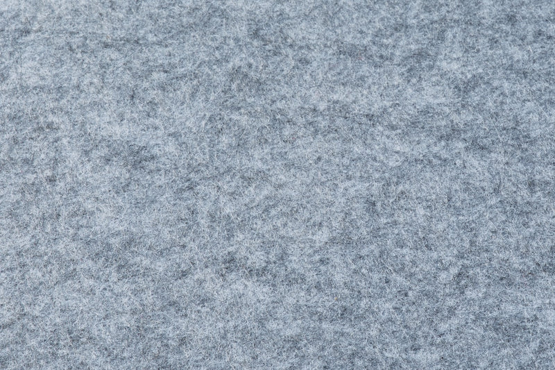 Sous-Verre Rond - 6 Pièces - Feutre Recyclé Gris