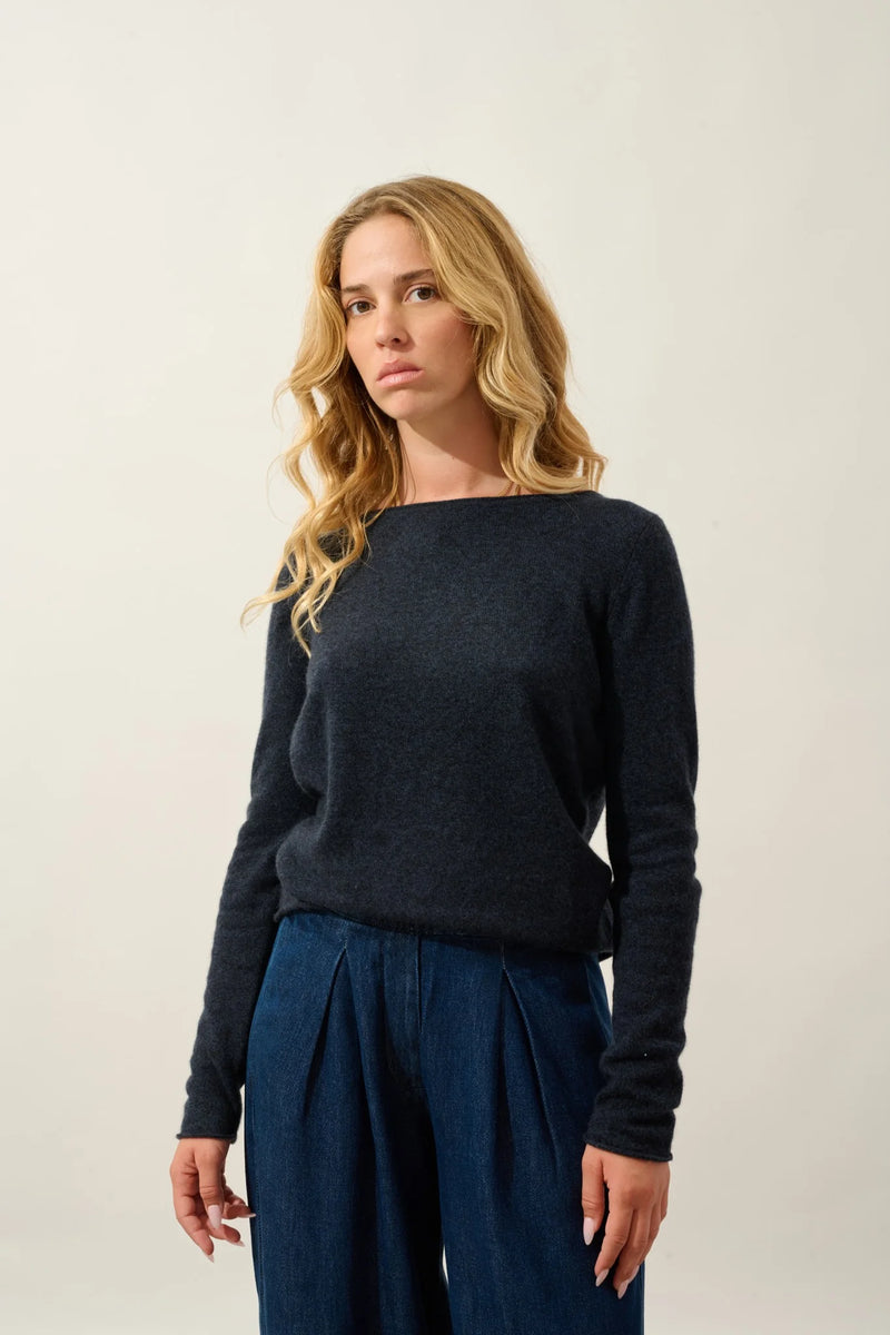 Pull Col Bateau - Criou - Caviar