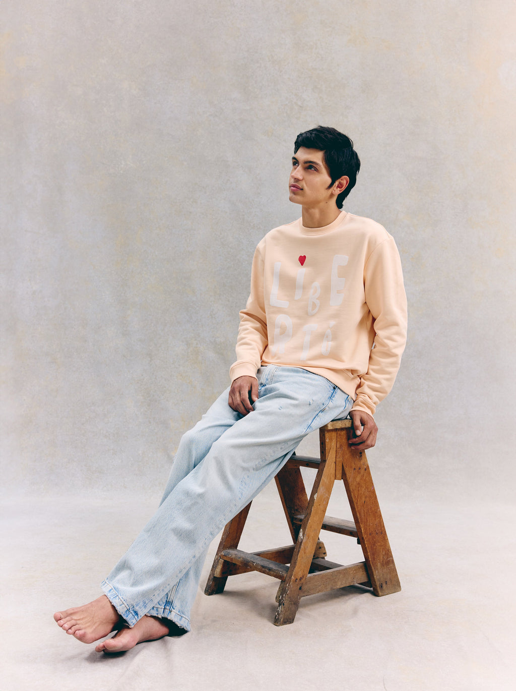 True Vianney Apricot Freedom Sweatshirt