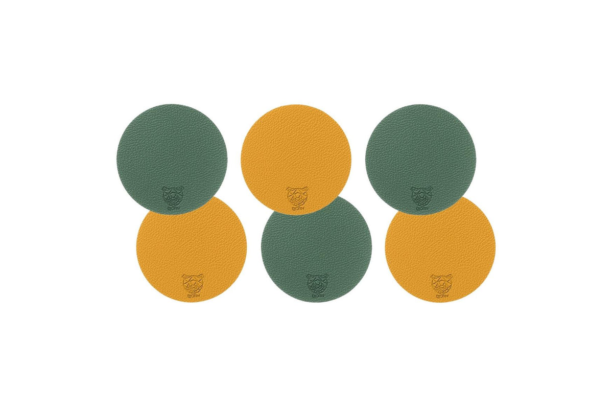 Nude - 6 Sous-Verres - Colored