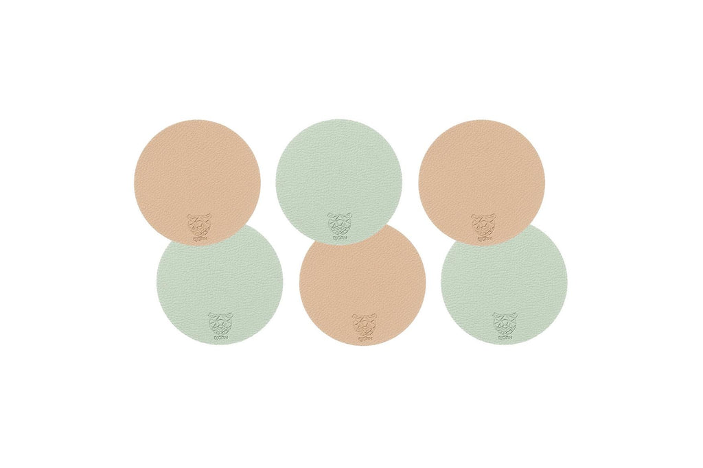 Nude - 6 Sous-Verres - Colored
