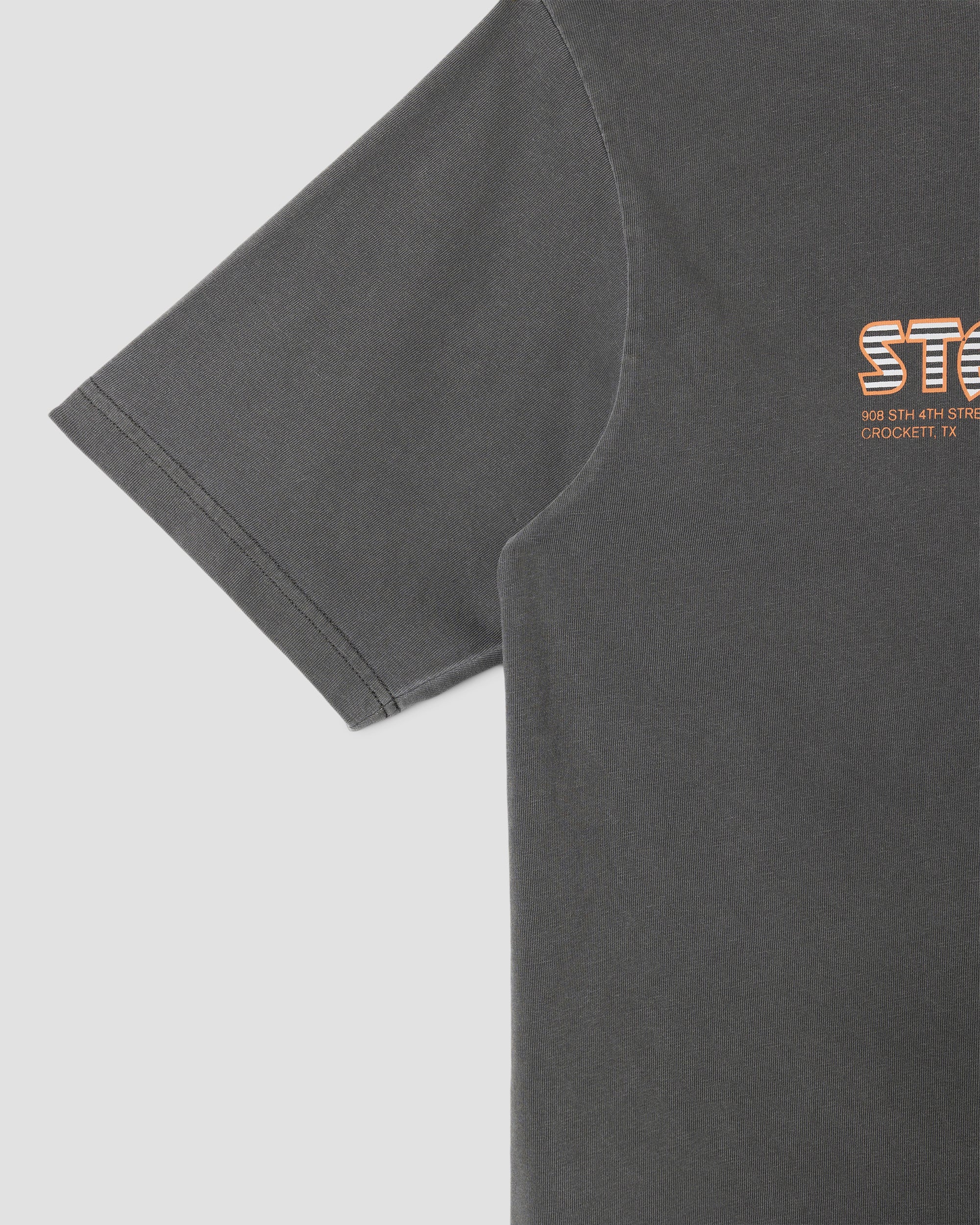 Crockett Pants Tee - Washed Black