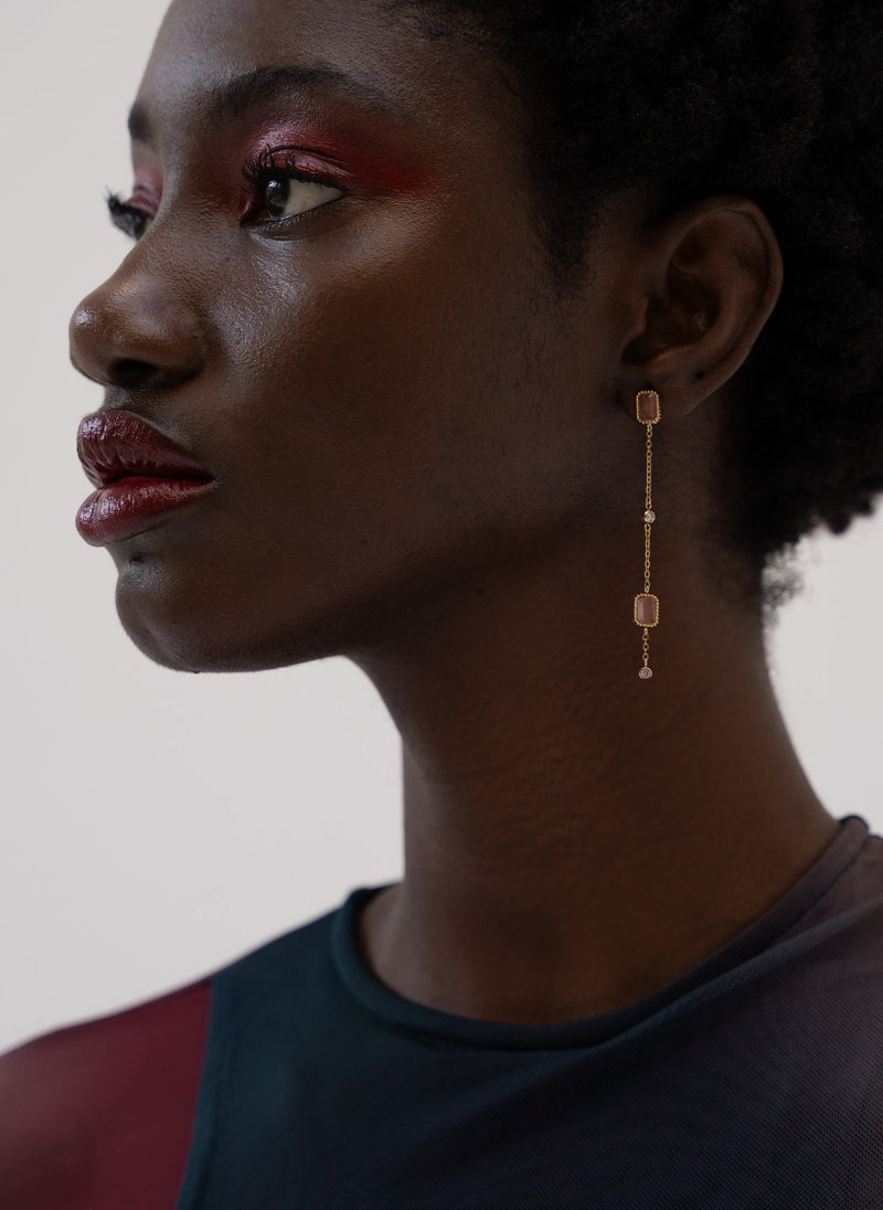 Boucles D'Oreilles Pendantes Cronos