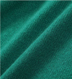 Crown Cashmere Crewneck - Green - Women