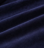 Sudadera Crown Velour V-Neck - Navy/Cream - Mujer