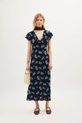 Bethea Eden Floral Navy Dress