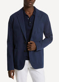 Seersucker Blazer - Midnight - Hombre