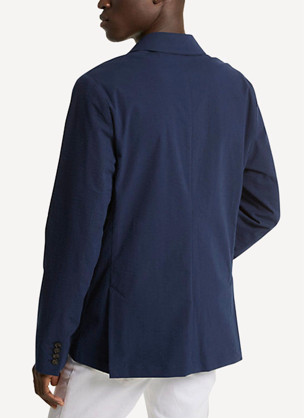 Seersucker Blazer - Midnight - Hombre