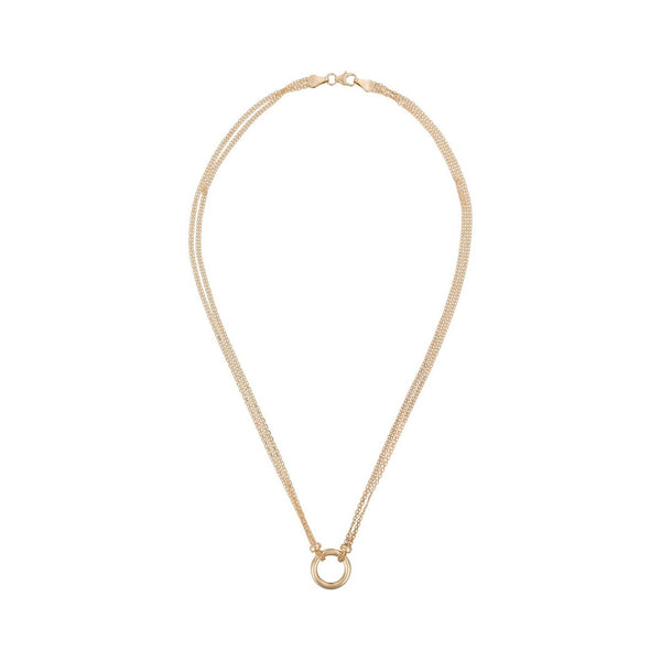 "Round" Yellow Gold 375/1000 Necklace