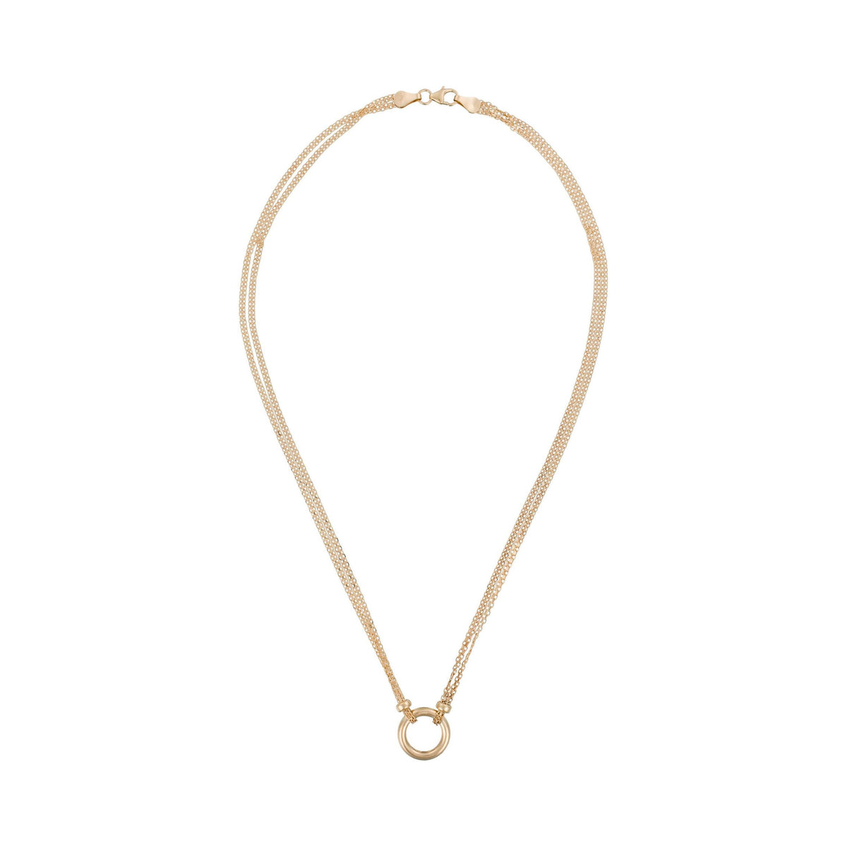 Collana "Round" Oro Giallo 375/1000