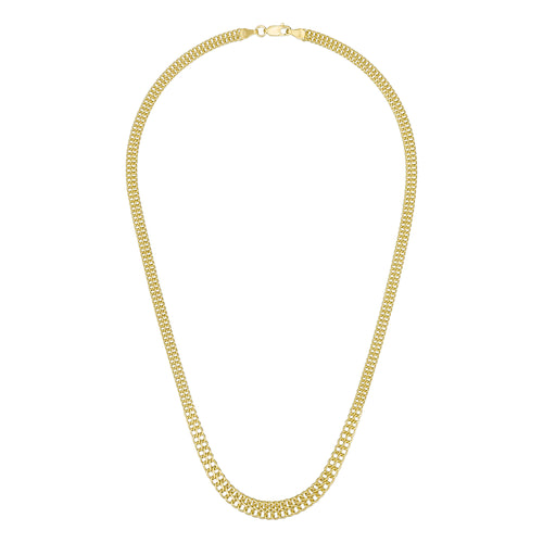 Collier "Maille Valparaiso" - Or Jaune
