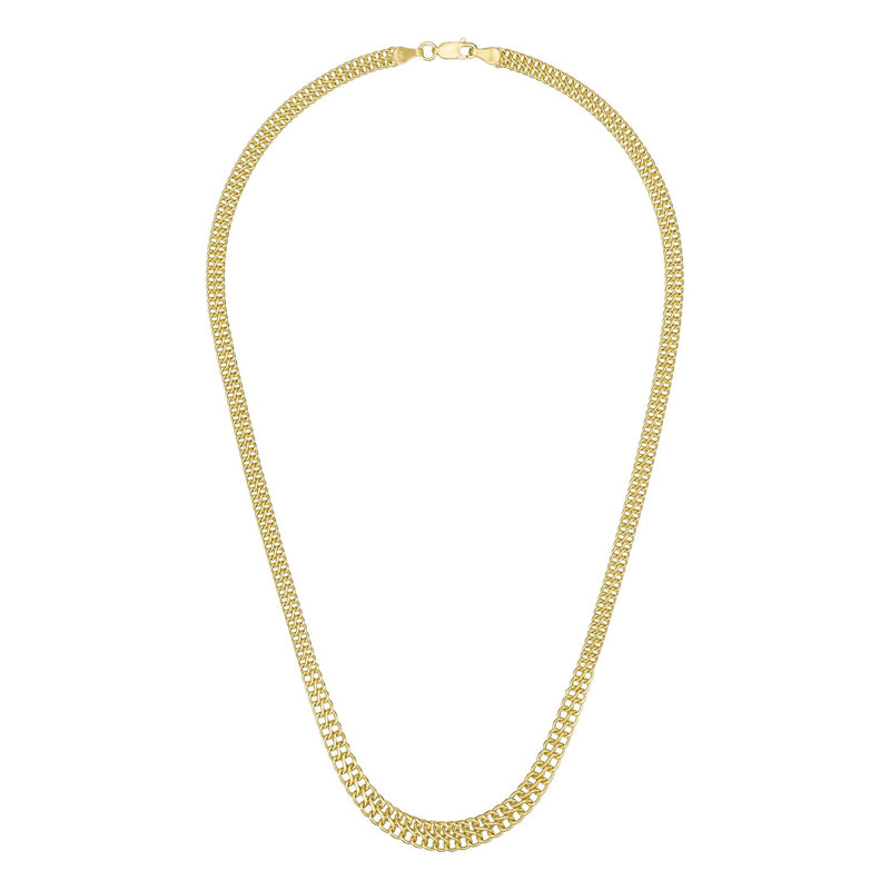 Maille Valparaiso" necklace - Yellow gold 375/1000