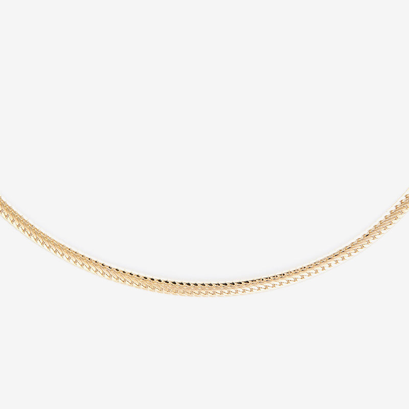 "Bellamia Mesh" Necklace - 375/1000 Yellow Gold