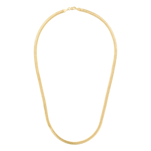 Collar “Bellamia Mesh” – Oro amarillo