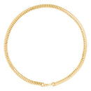 Collar "Nathalia" - Malla Ovalada - Oro amarillo 375/1000