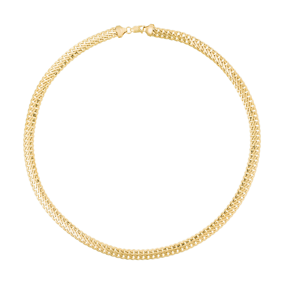 Collier Maille " Nathalia" Or Jaune 375/1000