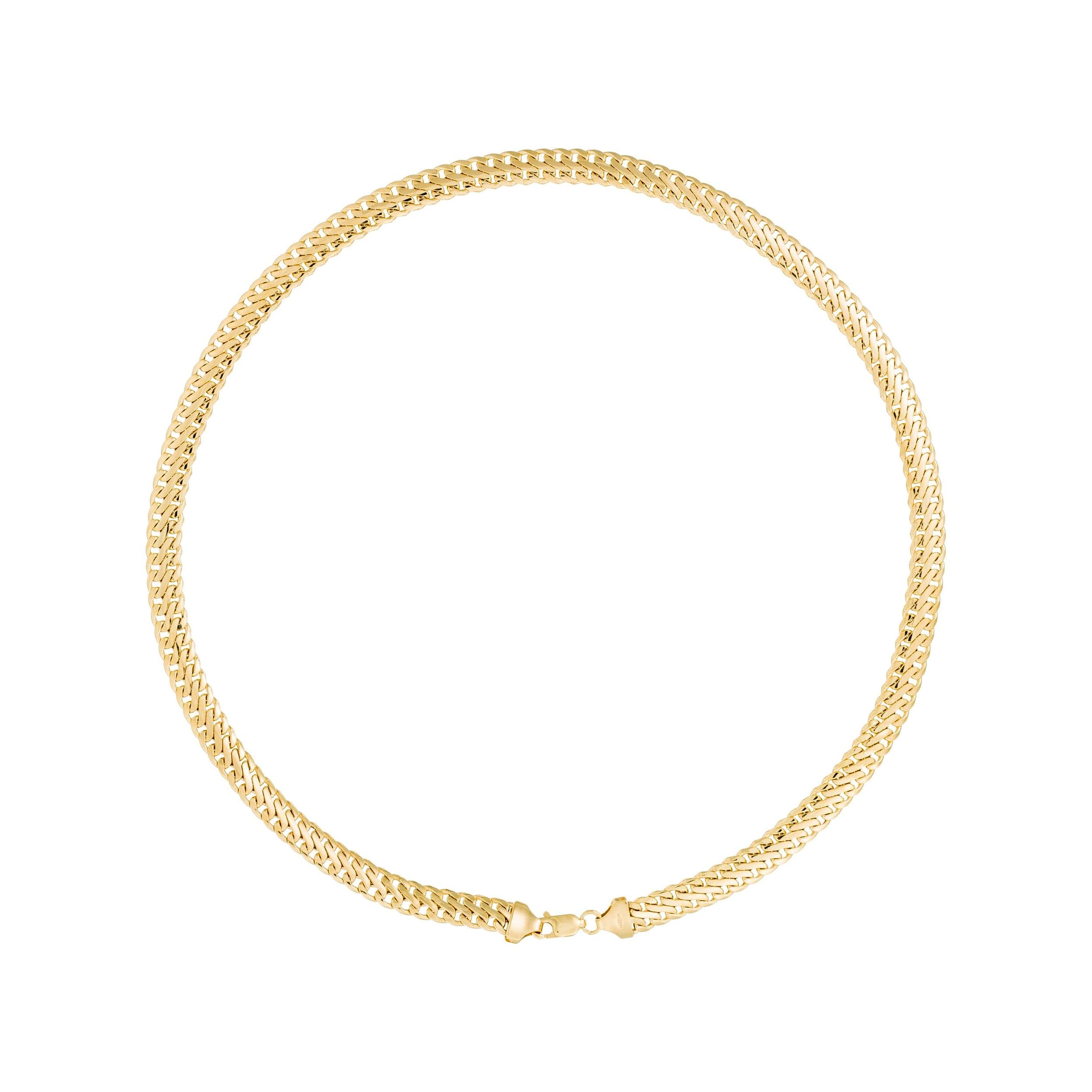 Collier" Nathalia" Maille Ovale