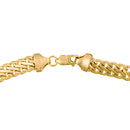 Collar "Nathalia" - Malla Ovalada - Oro amarillo 375/1000