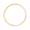 Collar "Nathalia" - Malla Ovalada - Oro amarillo 375/1000