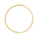 Collar "Nathalia" - Malla Ovalada - Oro amarillo 375/1000