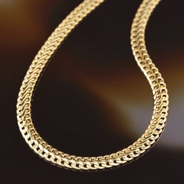 Collier Maille " Nathalia" Or Jaune 375/1000